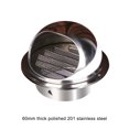 thumbnail image 4 of Thinsony Breathable And Rainproof Stainless Steel Air Vent For Ventilation In Any Environment Wide Application Ventilation Cover 60mm 1Set, 4 of 6