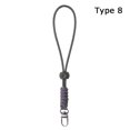 thumbnail image 1 of Paracord Keychain Lanyard Rotatable Buckle High Strength Parachute Cord Outdoor Backpack Key Ring Neck Hanging Rope 8, 1 of 6