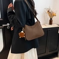 thumbnail image 1 of HOARBOEG Sac Rétro Texturé Avancé pour Femmes Sac à Bandoulière à la Mode et Polyvalent Combinant Pratique et Mode, 1 of 8
