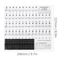 thumbnail image 4 of Easy And Fun PVC Piano Stickers, Music PVC Piano Stickers, Music Classroom Home School For Children Beginners Piano Room Keyboard, 4 of 8