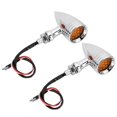 thumbnail image 2 of Hilitand Motorcycle Retro Style Bullet LED Turn Signal Lamp Flashlight Fit For ,Motorcycle Flashlight,Motorcycle Light, 2 of 8