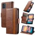 thumbnail image 1 of Case for OUKITEL K9 Pro Cover Leather Wallet Folio Case Book Design Flip Magnetic Closure - Brown, 1 of 5