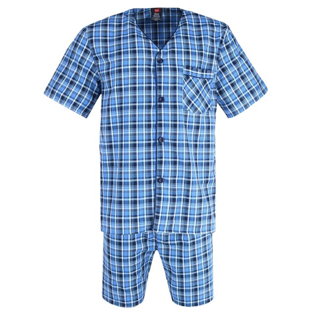 Hanes Ensemble de Pyjama à Manches Courtes et Jambes Courtes (Hommes Grande Taille)