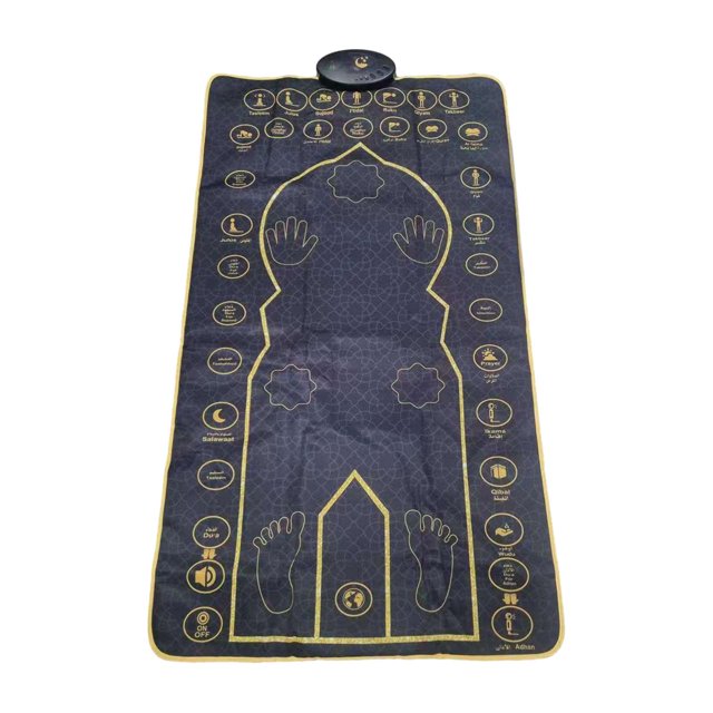 simhoa Adult Electronic Interactive Worship Blanket Durable for Bedroom Gift Indoor Deep Blue