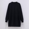 thumbnail image 3 of Girls Loose Pocket Knitted Cardigan Sweater Solid Color Casual Jacket, 3 of 8