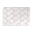 thumbnail image 2 of Absorbent Non Slip Foam Bath Mat with Machine Washable Soft Velvet Texture for Bathroom Kitchen Long Lasting Easy to Dry Anti Backing Relaxeds Feet 15.74x23.62in, 2 of 8