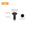 thumbnail image 2 of Unique Bargains Flanged Button Head Socket Cap Screws, 50 Pack M3x8mm 304 Stainless Steel Bolts, 2 of 5