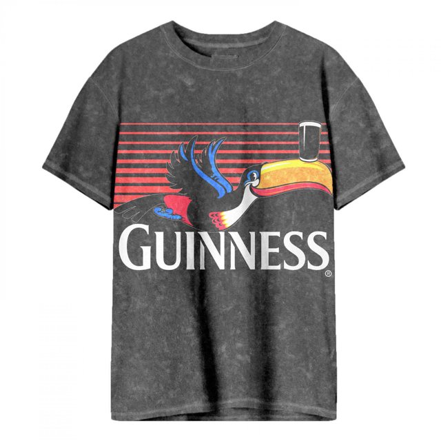 Guinness Toucan T-Shirt à Lavage Minéral Flamboyant - Petit