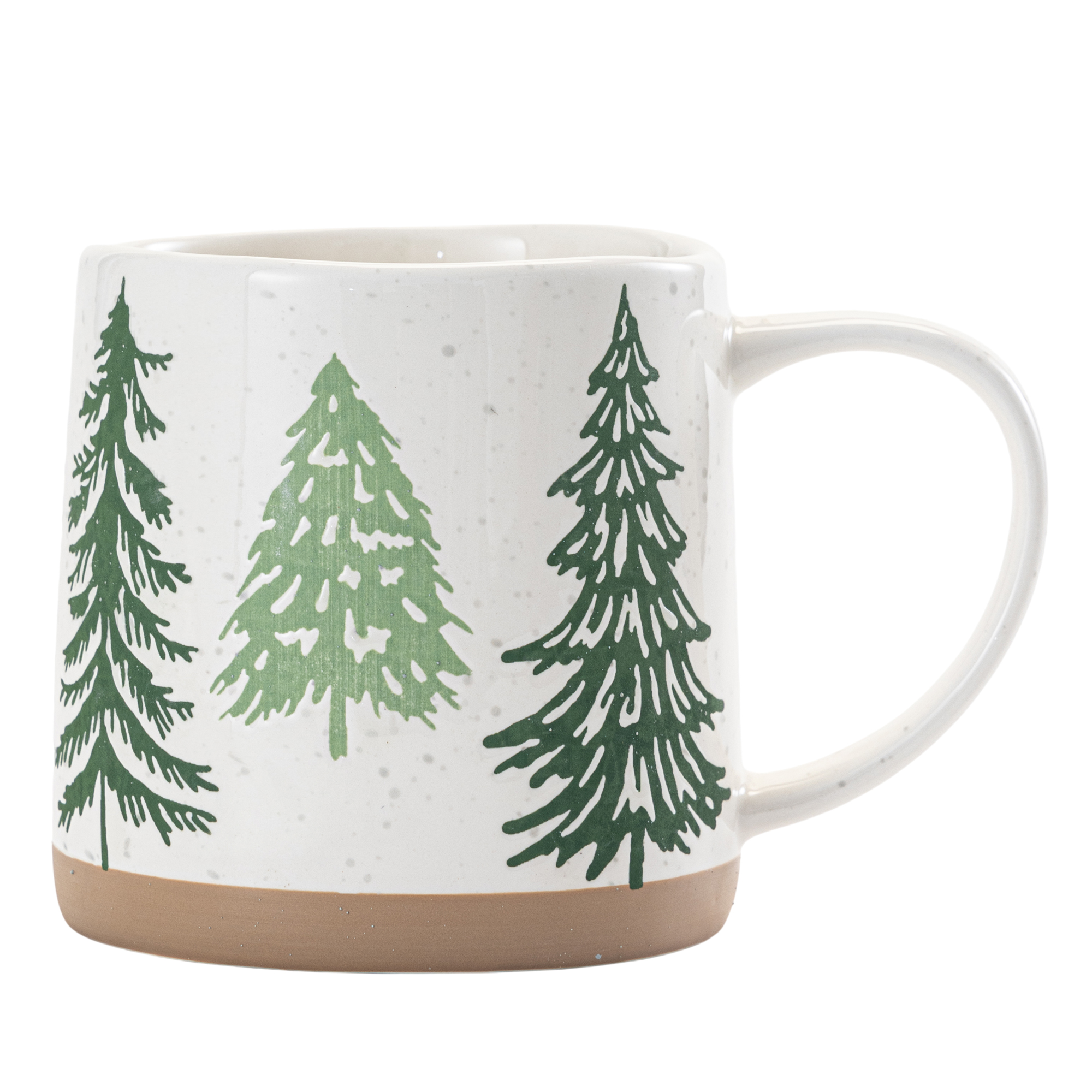 Holiday Time Tasses en céramique résistantes à la cire, 500 ml (16,9 oz), ensemble de 2