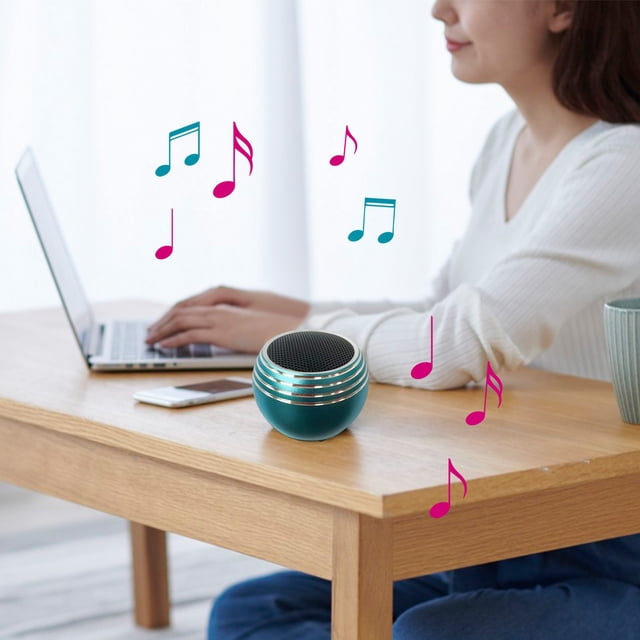 Pompotops Haut-Parleur Bluetooth, Petit Haut-Parleur, Haut-Parleurs Bluetooth Portables TWS, Mini Haut-Parleur Bluetooth M9-Border Petit Haut-Parleur Jumelé Caisson de Basses Portable TWS Voix Volume Élevé Audio Portable