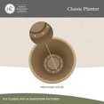 thumbnail image 4 of The HC Companies 17 Inch Round Classic Planter, Plastic Plant Pot, Clay, 4 of 8