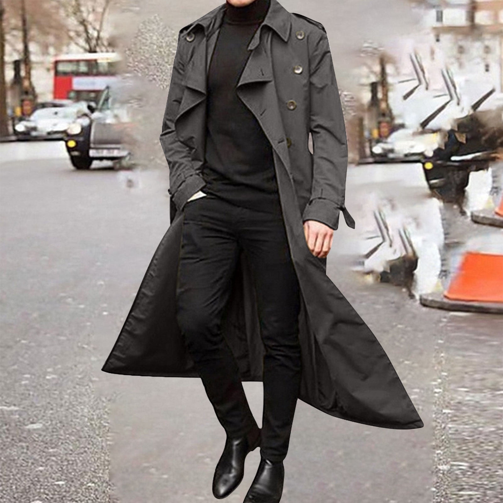 ジャケット・アウター Ameri MINIMAL FLARE LONG TRENCH COAT 1a93de05-5217-4dc7-be2b-