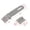 L Flat, variant on Burglar-proof Stainless Steel Door Clasp Lock Shed Latch Padlock Hasp Gate Bolt