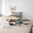 thumbnail image 4 of Erosebridal Tribal Aztec Bedding Queen Size, Bohomian Hippie Bedding Sets Queen Size, Triangle Geometric Decor, Reversible, 4 of 5