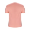 thumbnail image 4 of Timegard Womens Summer Tops Ruched Drop Shoulder V Neck Short Sleeve Casual Loose Comfy Blouse Tops, 4 of 6