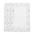 thumbnail image 1 of Quentinu 170 Sheets Rectangle Lace Doilies Paper Placemat Decorative Coaster Cake Paper Mat, 1 of 7