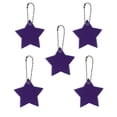 thumbnail image 1 of Dvkptbk The Reflector 5 Pcs Pendentif Réfléchissant Pendentif Réfléchissant Extérieur Forme d'Étoile Réfléchissant Convient pour Sac à Dos Vélo Marche Course Équipement de Voyage, 1 of 1