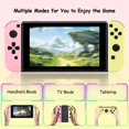 thumbnail image 2 of Switch Controller for Nintendo Switch, Switch Remote Control supports Dual Vibration/Motion Control/Screenshot/Wake-up (Pink and Yellow), 2 of 16