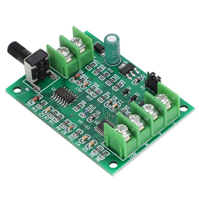 Optical 5V-12V DC Green Brushless Motor Brushless Motor Driver Board Controller, PCB Brushless Motor Driver Board, For Hard Drive Motor CD-ROM Brushless Motor