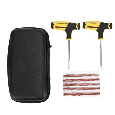Car Tire Patch Kit, Fast Effective Tire Repair Tools Compact Portable Long Lasting  For Automobiles For ATVs For Motorcycles