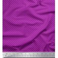 thumbnail image 1 of Soimoi Purple Poly Georgette Fabric Artistic Geometric Print Sewing Fabric Yard 52 Inch Wide, 1 of 5
