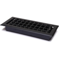 thumbnail image 3 of Steel Vent Cover 4"x10" All Metal Modern Floor Register By Caststo, Color Black Model- SM Oval, 3 of 6
