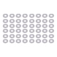 thumbnail image 4 of Flat Washers Set,  Washer Standard Sizes 150Pcs  For Automobile Repair For Industrial Devices M2,M2.5,M3,M4,M5,M6,M8,M10,M12, 4 of 8