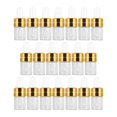 thumbnail image 2 of 20 Pieces Empty Glass Dropper Bottles Containers Bottles Essential for Perfume Oils Liquids Gold 1ml, 2 of 8