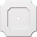 thumbnail image 3 of Ekena Millwork CMP14LE-01000 14 in. OD x 1 in. ID Square Locke Architectural Grade PVC Contemporary Ceiling Medallion, 3 of 4