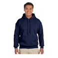 thumbnail image 1 of Gildan Men's Rib Knit Pouch Pocket Hooded Sweatshirt, Style G18500, 1 of 1