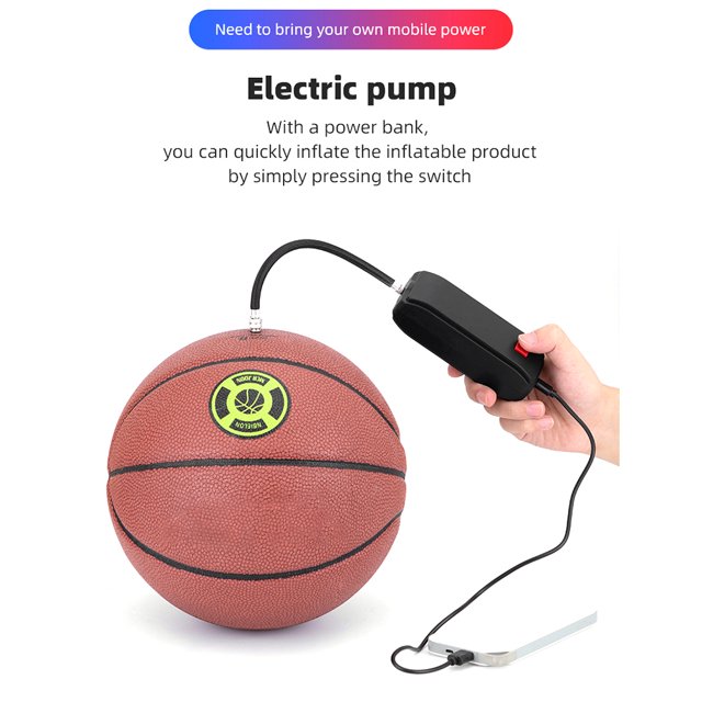 Mini Electrical Air Pump Portable Air Compressor Power Bank Wireless Tire Pump Inflator For Mountian Bike