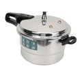 thumbnail image 1 of Aluminum Pressure Cooker, Pressure Canner With Heat Quickly, Even Heat Distribution, Induction Stove And Open Fire Dual Use,  Fast Cooking Pot, Pressure Cooker For Canning, 1 of 8