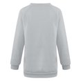 thumbnail image 4 of Qertyioot T-Shirt Graphique pour Femmes de la Saint-Valentin à Manches Longues, Haut à Col Rond Imprimé, Chandail Décontracté, 4 of 5