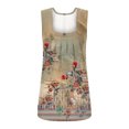 thumbnail image 2 of T-shirts pour Femmes Mode Femmes Imprimé Débardeurs Confortables Légers Camisole T-Shirt T-Shirt Imprimé Machine, 2 of 7