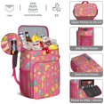 thumbnail image 4 of Tropical Pineapple Cooler Backpack - Leakproof 20L Insulated Lunch Bag with Exotic Fruit Pattern for Beach & Camping, 4 of 6