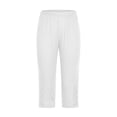 thumbnail image 4 of Capri Leggings For Women Summer Rhinestone Dressy Cropped High Waist Yoga Pants Compression Leggings Workout Pants Workout Leggings for Women Pack Womens High Waist Yoga Leggings with Pockets plus, 4 of 4