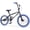 Navy, variant on Costway Freestyle BMX Bike, 20” Trick Bicycle with 360 Degree Steering, Adjustable Seat Green