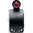 thumbnail image 3 of Krator Curved Vertical 1" Axle License Plate Taillight Compatible with Harley Davidson Electra Glide Classic, 3 of 4