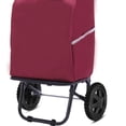 thumbnail image 5 of Milisten 2 Pcs Roues en Caoutchouc pour Remplacement de Chariot d'Achats, Roues de Remplacement pour Chariot Utilitaire, Accessoires de Chariot Roulant, Roulettes Robustes pour Plaques, 5 of 5