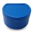 thumbnail image 1 of Boîte à Dentier Créative, Étui de Bain pour Dentier avec Panier et Support en Filet, 1 of 10