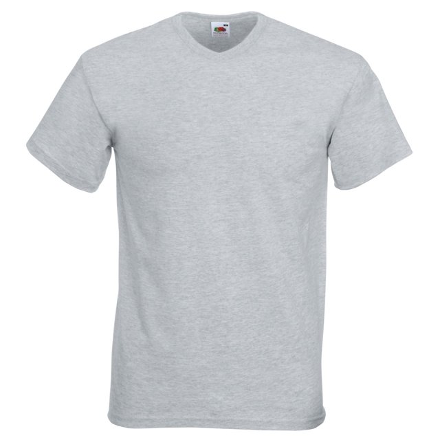 Fruit Of The Loom Mens Valueweight V-Neck, Short Sleeve T-Shirt