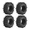 thumbnail image 3 of TISHITA 4 Pcs Pneus de Crawler Pièces 1/18 Pneus de Voiture RC pour Jouets Télécommandés TRX4M, 3 of 8