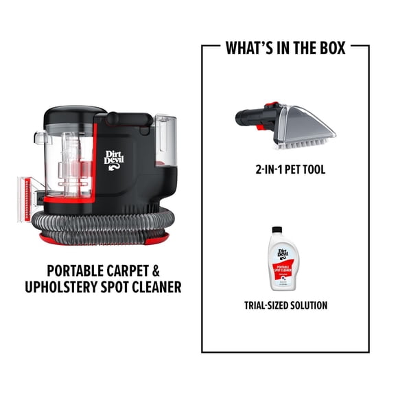 Dirt Devil Portable Spot Cleaner, FD13010CA