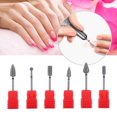 thumbnail image 4 of Foret de Ponçage à Ongles 6pcs pour Outils Accessoires de Machine de Manucure de Perceuse Électrique à Ongles, 4 of 8