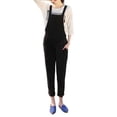 thumbnail image 1 of Salopette Pantalon Sans Manches Décontractée Salopette Combinaison Salopette à Bavette avec T-Shirt pour Femmes, 1 of 4