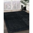 thumbnail image 2 of Ahgly Company Tapis d'Intérieur Ronds Abstraits Vert Canon Abstrait pour Aire, 5 Pieds Rond, 2 of 6