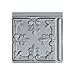 thumbnail image 3 of FASÄDE Traditional Style 10 Decorative Vinyl Backsplash Panel in Argent Silver (6X6 Inch Sample), 3 of 4