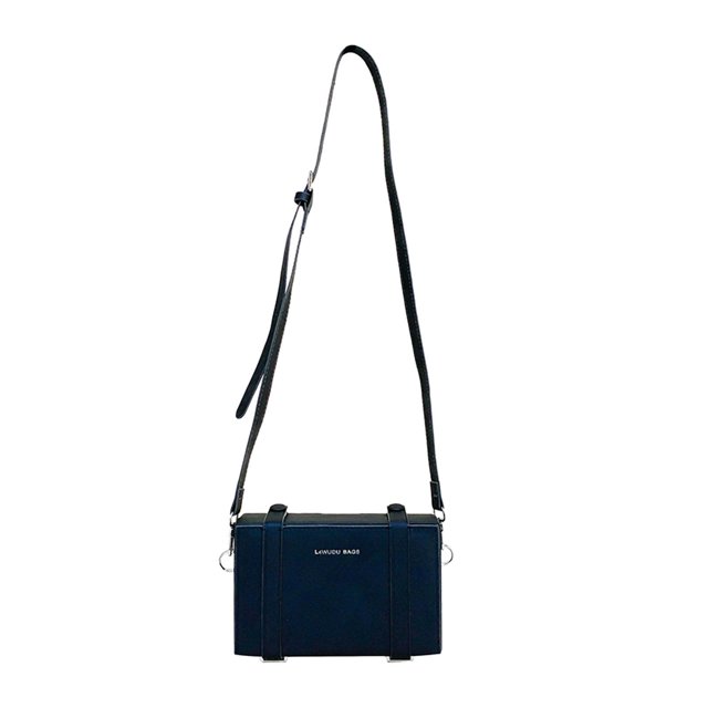 Bunblic Sac Bandoulière pour Hommes, Sac à Main à Bandoulière Ajustable pour Utilitaire, Plein Air, Voyage, Bleu