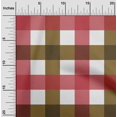 thumbnail image 1 of oneOone Polyester Lycra Yellow Fabric Gingham Check Sewing Material Print Fabric By The Yard 56 Inches Wide, 1 of 4