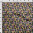 thumbnail image 4 of oneOone Polyester Spandex Rose Tissu Floral Rétro Robe Tissu Tissu Imprimé par la Cour 56 Pouces de Large, 4 of 5